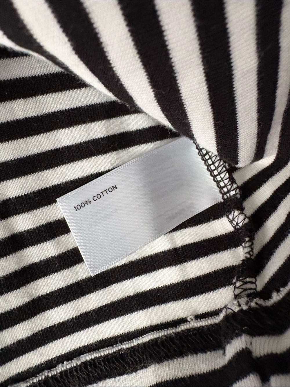 Duluth Black & White Striped Short Sleeve Crew Tee XS - Picture 3 of 4